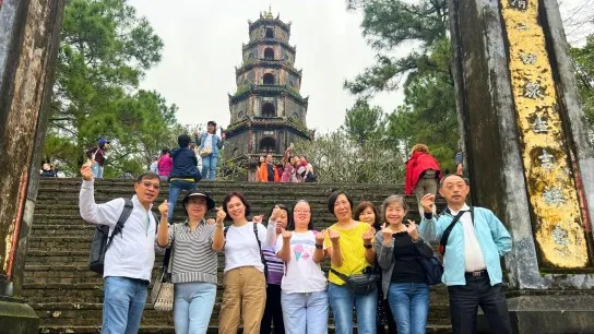 Day 8 Thien Mu Pagoda The Unofficial Symbol Of The City