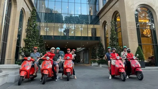 Day 11 Explore Sai Gon On A Half Day Vespa Tour