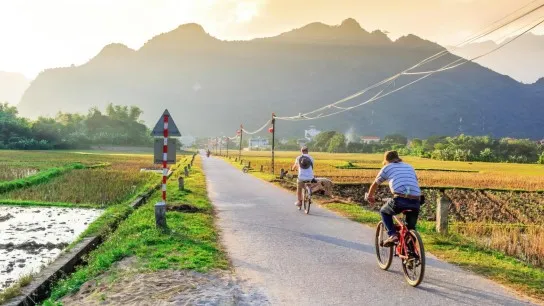 Day 1 Cycle Through The Stunning Landscape Of Mai Chau
