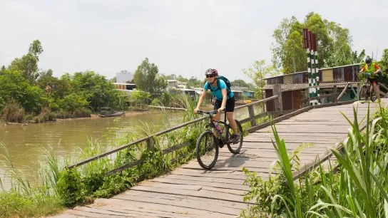 Embark On A Scenic Ride In Mekong Delta