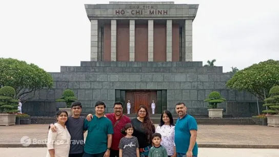 Day 12 Visit Ho Chi Minh Mausoleum During The Tour