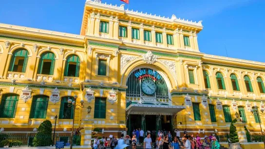 Day 9 Visit The Old Post Office One Of The Key Landmarks Of French Colonial Architecture