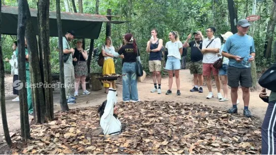 Day 9 Explore Cu Chi Tunnels A Hidden Base Used For Shelter, Storage And As An Essential Supply Route
