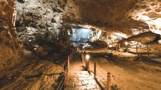 Day 6 Sung Cot Cave One Of The Biggest Caves In Halong Bay