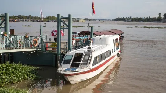 Day 14 Board A Speed Boat Bound For Phnom Penh, Cambodia