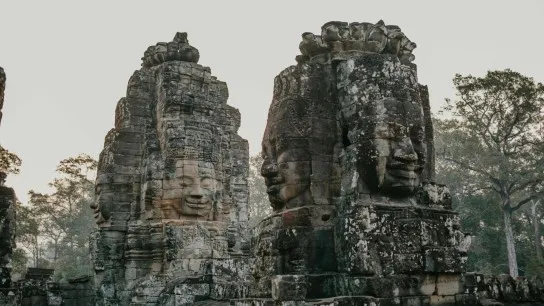 Day 16 Bayon Temple Is Famous For Its Enigmatic Stone Faces And Majestic Khmer Architecture