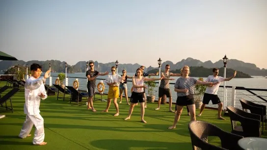 Day 4 Embrace The Meditative Tai Chi Flow On The Sundeck