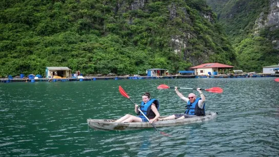 Day 4 Kayak Through The Emerald Water Of Lan Ha Bay
