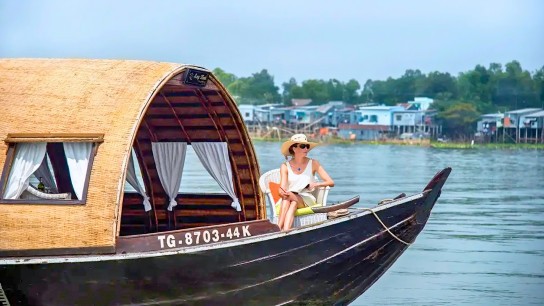 Song Xanh Sampan - Life on the River 2 Days: Cai Be - Can Tho
