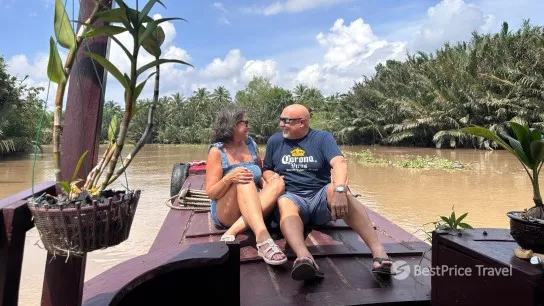 Day 14 Cruise Along Ham Luong River And Witness Peaceful Riverside Life
