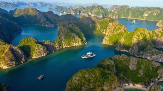 Day 7 Sail Through Halong Bay’s Majestic Limestone Island Views