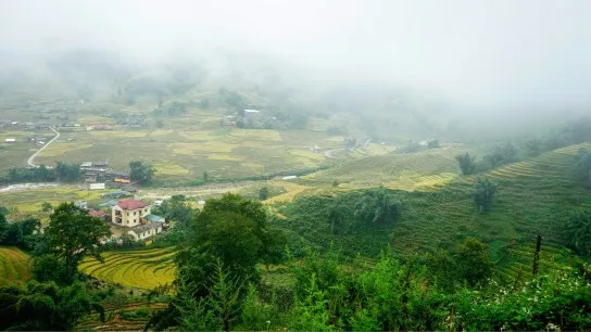 Day 3 Find Quiet Moments In Ta Van Village With Green Terraced Fields And Gentle Hills