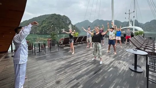 Day 9 Flow Through A Morning Tai Chi Session Under The Open Sky
