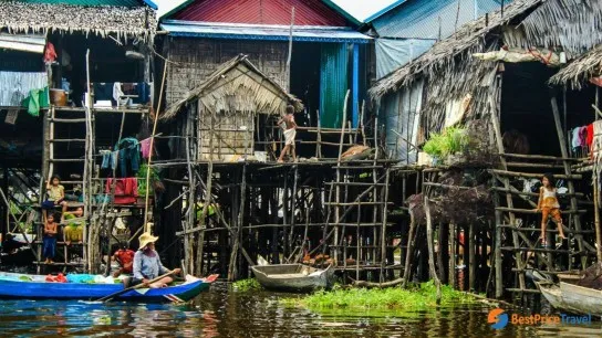 Day 11 Discover Kampong Phluk, Where Wooden Homes Rise Above The Water
