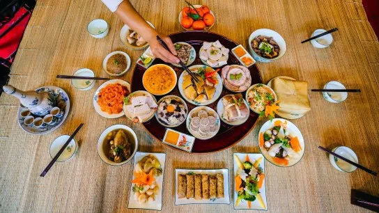 Enjoy A Hearty Meal Filled With Other Traditional Vietnamese Dishes