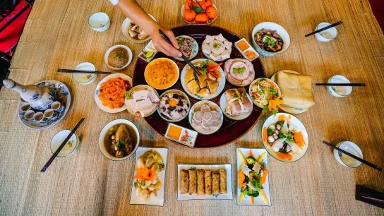 Enjoy A Warm Meal Together With The Host’s Family