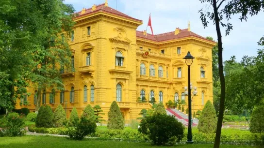 Day 1 Admire The French Colonial Architecture Of Hanoi’s Historic Presidential Palace