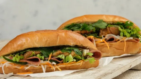 Day 1 Taste Iconic Banh Mi, A Perfect Blend Of Crunchy Bread And Savory Fillings