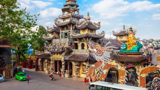 Day 2 Marvel At The Majestic Details Of Da Lat Pagoda Architecture
