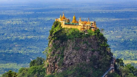 Day 4 Climb To The Sacred Summit Of Mount Popa