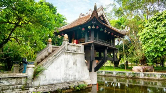 Day 2 The Symbolic Lotus Inspired One Pillar Pagoda