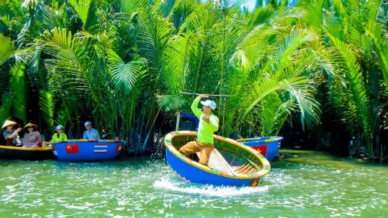 Day 5 Glide Through Bay Mau Coconut Forest By Basket Boat