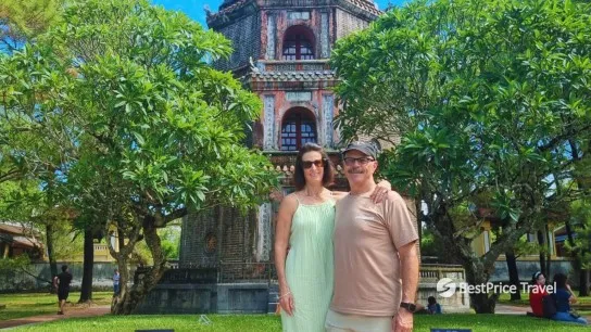 Day 8 See Thien Mu Pagoda Rising Beside The Perfume River