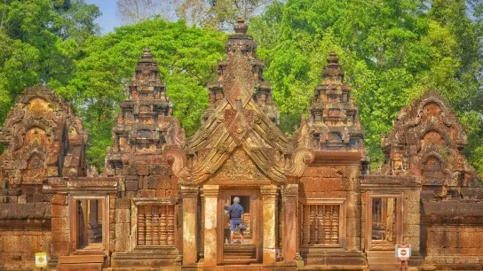 Day 13 See Banteay Srei With Finely Carved Pink Stone