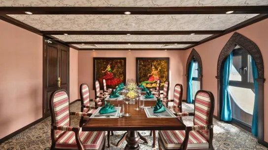 The perfect setting for dinner