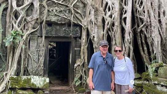 Day 8 Explore Ta Prohm, Where Ancient Ruins Are Embraced By Giant Tree Roots