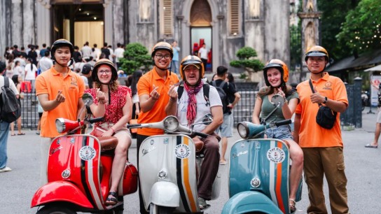 Hanoi Insight Vespa Tours Half Day