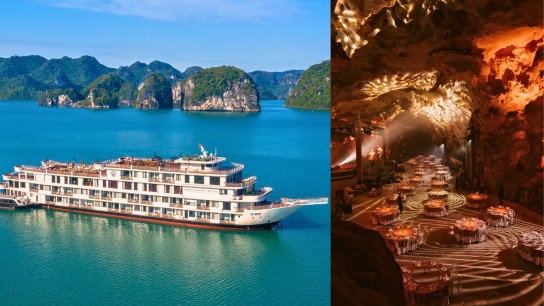 Cuisine Combo: Ambassador Cruise 1 Night + Dining in Dragon Pearl Cave