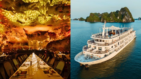 Combo: Ambassador Signature Cruise 2 Days + Dining in Dragon Pearl Cave