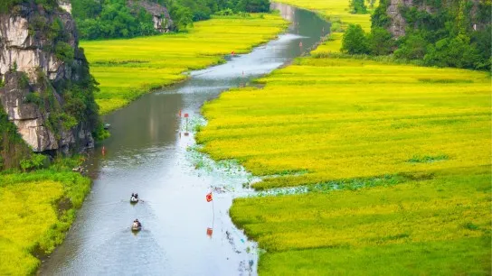 Admire The Panoramic Beauty Of Tam Coc