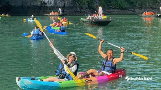 Day 7 Kayak Through The Emerald Waters Of Halong Bay