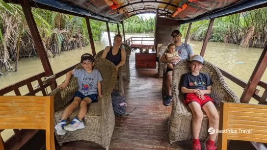 Day 2 Enjoy A Scenic Boat Ride Along The Mekong River And Experience Local Life