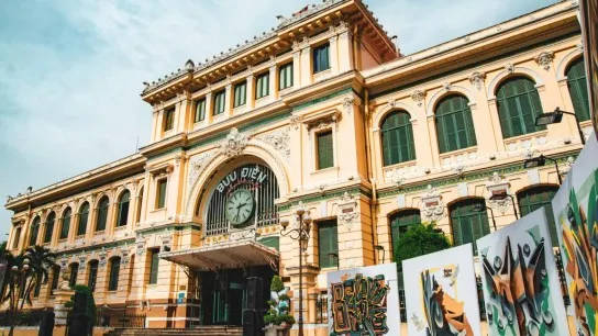 Day 3 Admire The Elegant Architecture Of Saigon Central Post Office