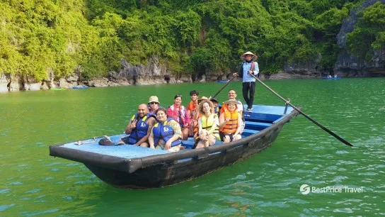 Day 9 Take A Boat Ride In Ha Long Bay Surrounded By Limestone Islands