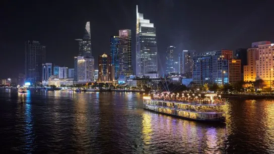 Day 12 Admire The Sparkling Skyline Of Ho Chi Minh City From The Water