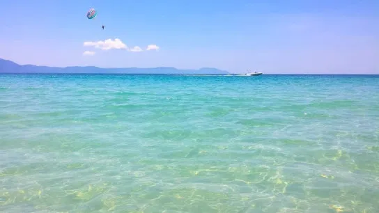The Crystal Clear Water Of Doc Let Beach