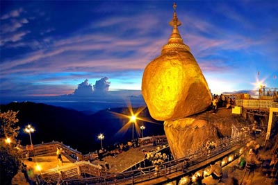 Golden Rock Pagoda