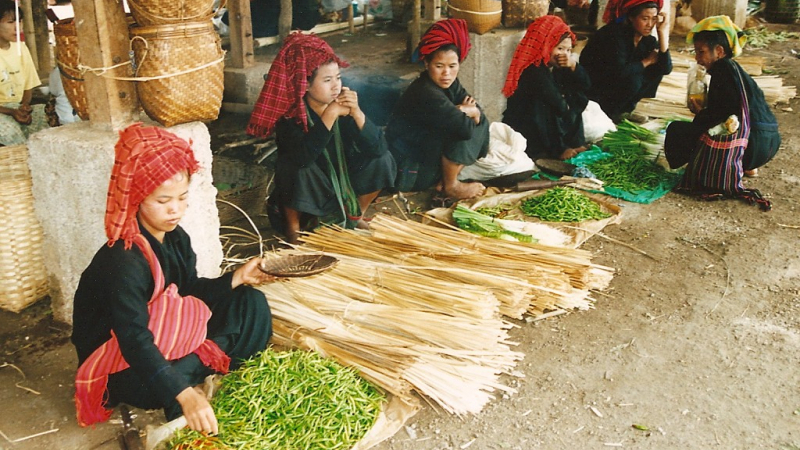 Pa O People In Indein