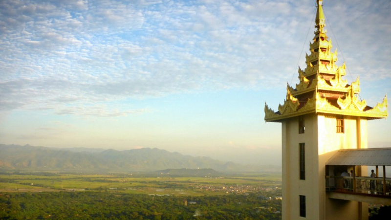 Mandalay Hill Sunset