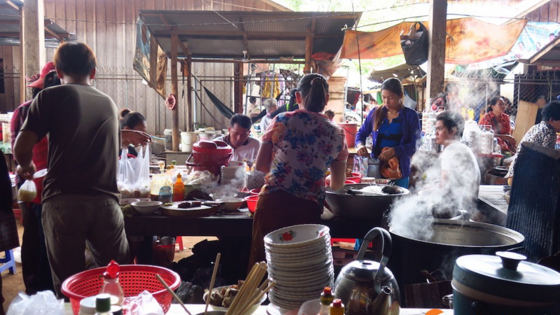 Sights And Smells At Baray Market