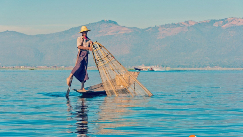 Inle Lake Fisherman