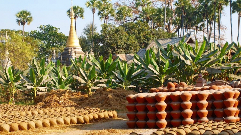Pottery In Yandabo Village