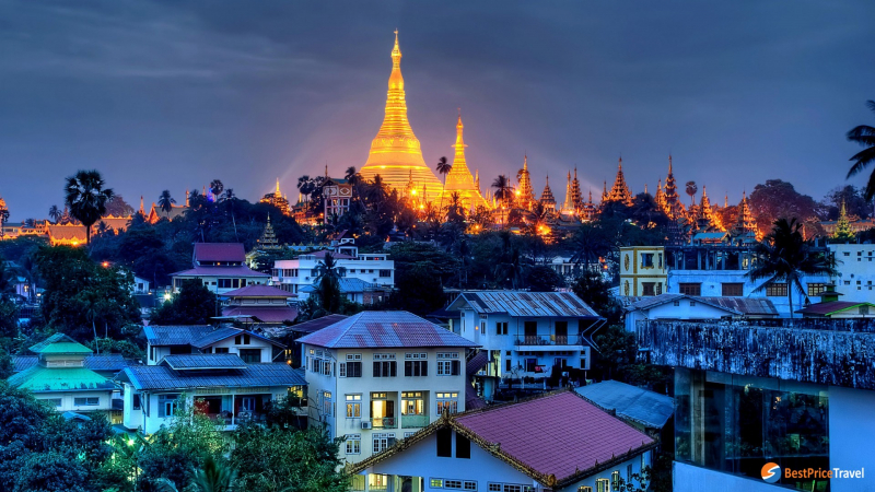 Yangon City In Myanmar