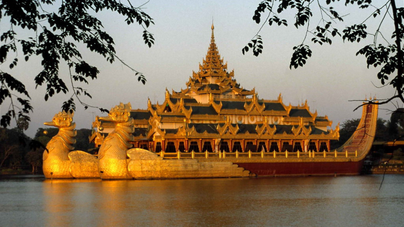 Karaweik Hall Royal Barge