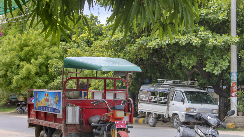 TukTuk In Mandalay