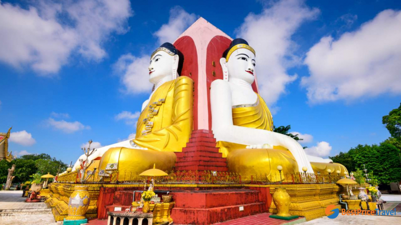 Kyikepun four faces Buddha images